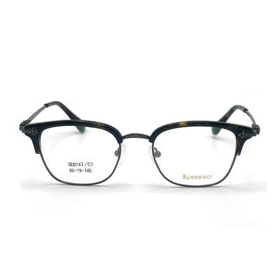 Dobra cena. BD014 Ramy metalowe z octanu kwadratowego dostępne w długości świątyni 145 mm w Internecie