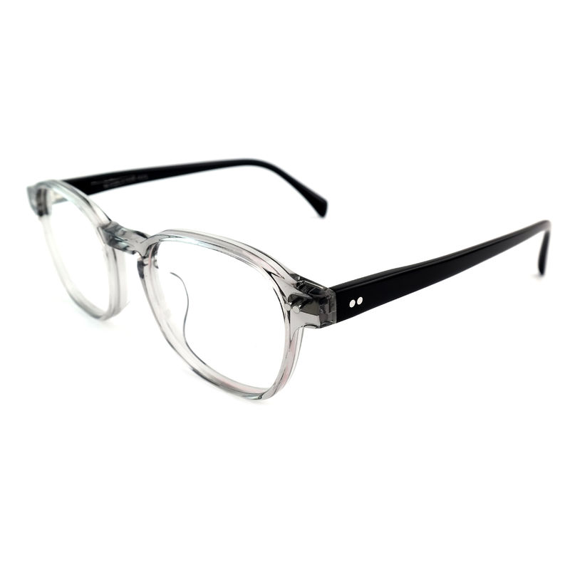 FP2616 Trendy Acetate Optical Frame Unisex Full Rim Okrągły Kolor dostosowany
