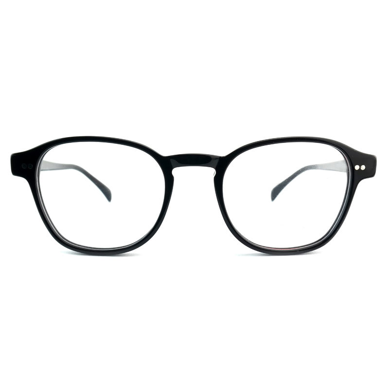 FP2616 Trendy Acetate Optical Frame Unisex Full Rim Okrągły Kolor dostosowany
