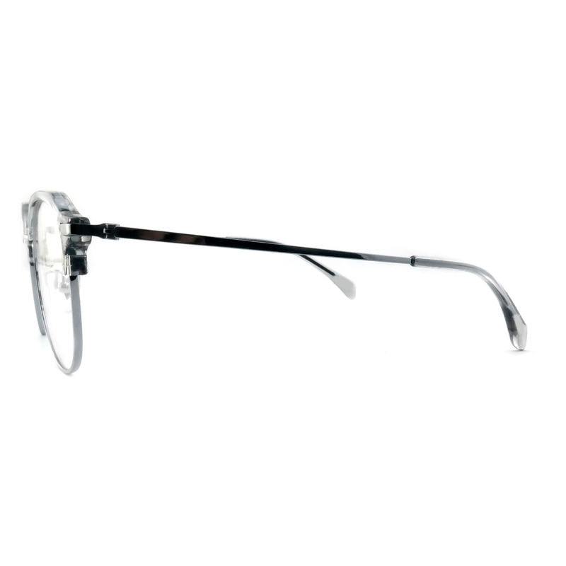 FP2713 Określone okulary metalowe z octanu unisex
