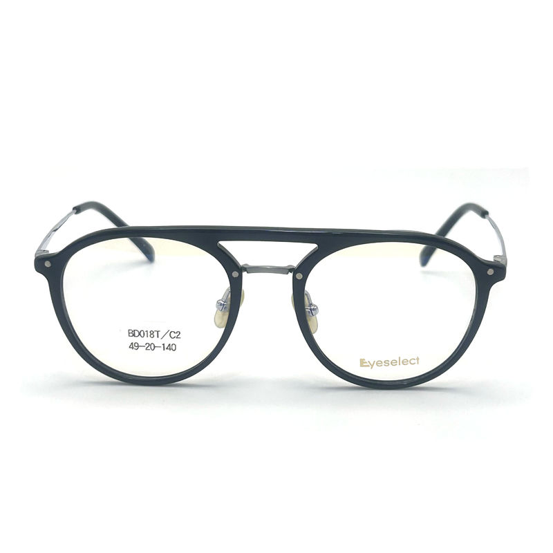 BD018T Niestandardowe metalowe ramy z octanu w stylu vintage z dostosowywalnymi kolorami