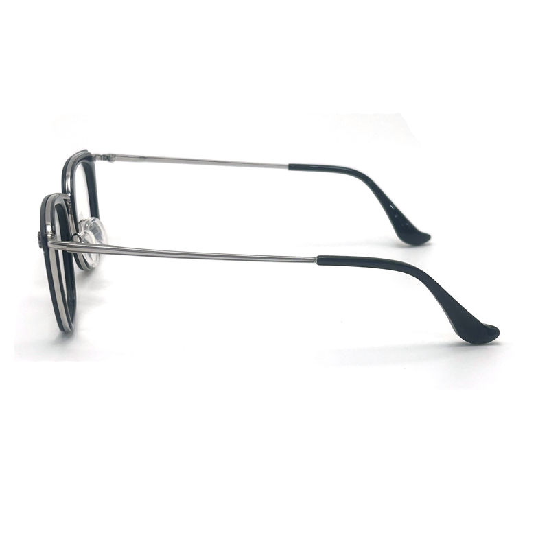 BD004T Styl vintage ramy metalowe z octanu dla mężczyzn - modne okulary