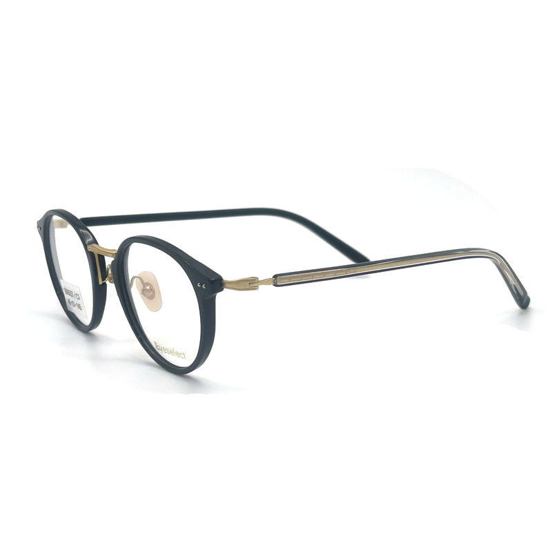 BD005T Starożytne / Modne metalowe ramy z octanu Stylowe i modne