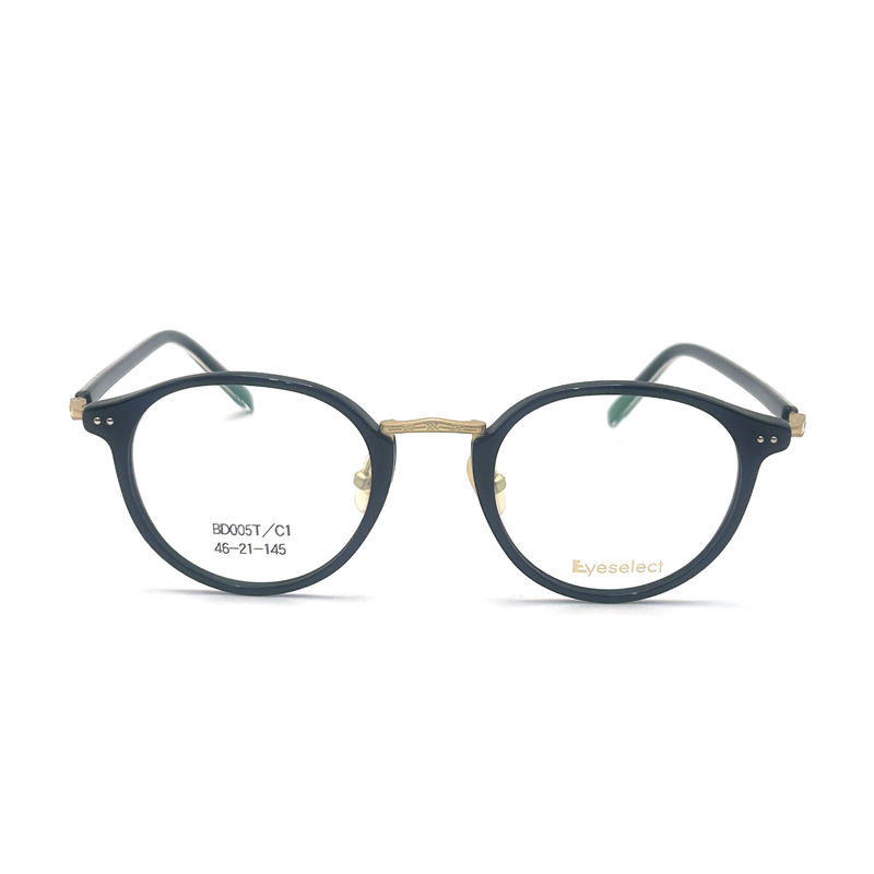BD005T Starożytne / Modne metalowe ramy z octanu Stylowe i modne