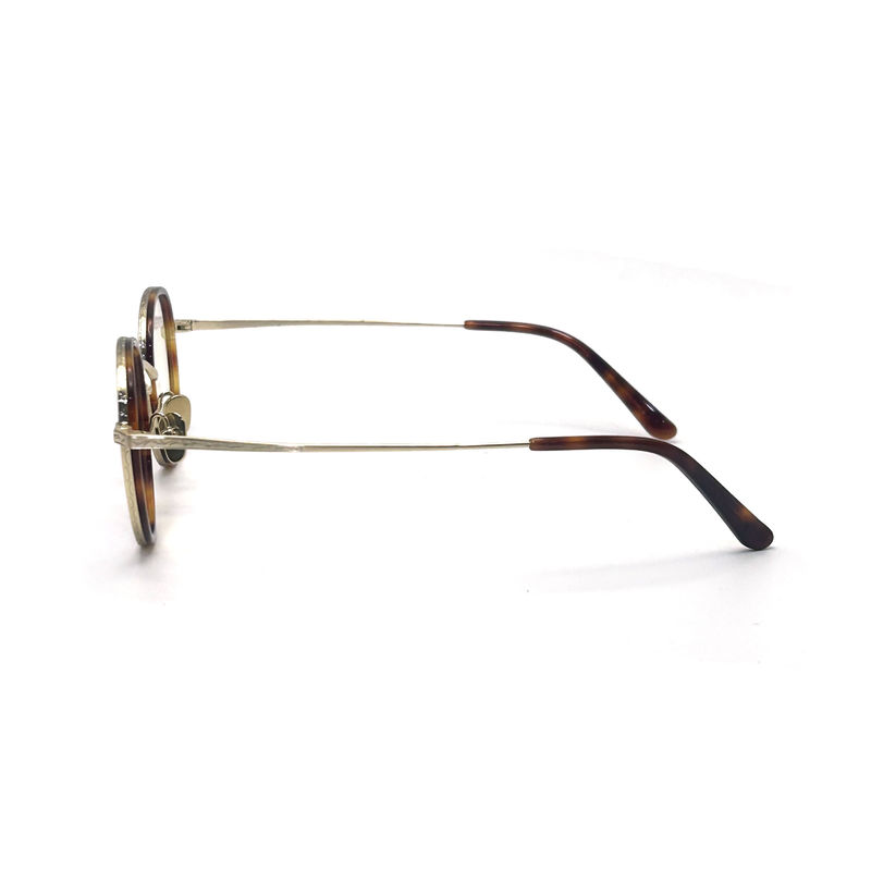 BD104 Vintage-Full-frame Acetate metalowe ramy - Style Fashion Frame