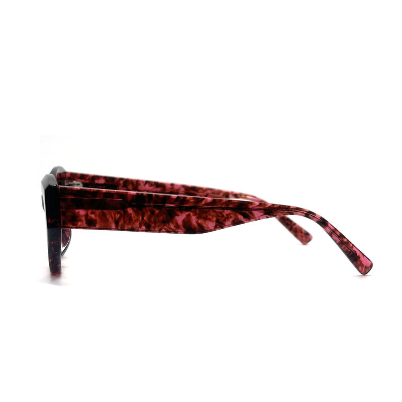 AS073 Okulary przeciwsłoneczne z ramy octanowej dla kobiet z materiałem soczewki CR 39 i eleganckim stylem