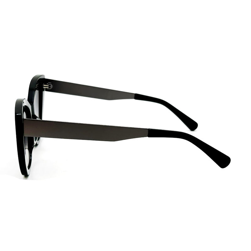 AS091M Klasyczne okulary przeciwsłoneczne z okładką z acetatu dla kobiet z soczewką CR 39 100% ochrony UV 145mm Długość świątyni