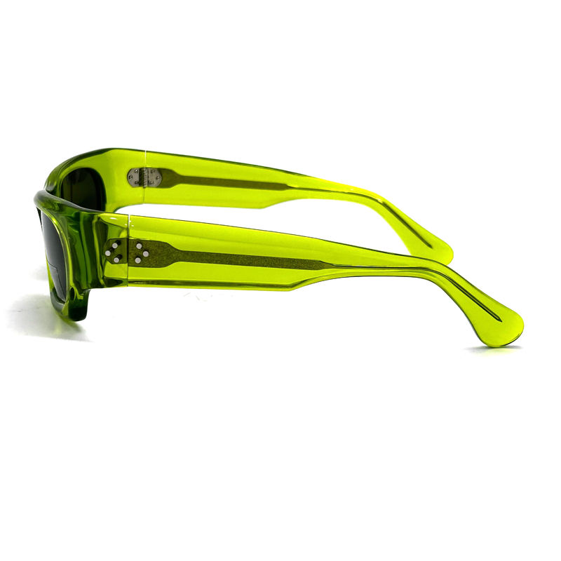 Klasyczne okulary słoneczne z układem acetatowym unisex z ochroną UV i CR 39 Model soczewki AS124, okulary słoneczne na zamówienie Fabryka C